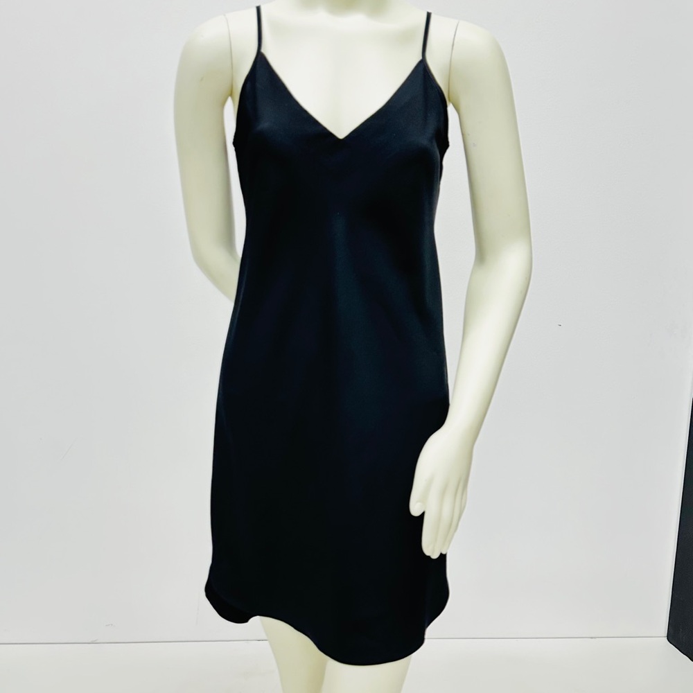 Elegant Black Slip Dress